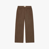 BAGGY BROWN RAW JEANS