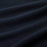 REVERSE KNIT NAVY
