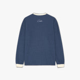 WAFFLE NAVY/CREAM