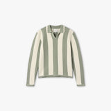 UPTOWN KNITTED POLO GREEN