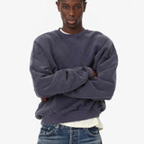 VINTAGE GYM CREWNECK WASHED BLUE