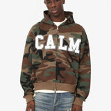 RHINESTONE CAMO HOODIE