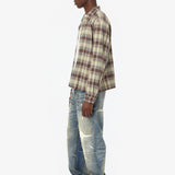 FLANNEL SHIRT GREEN, BLUE & BROWN