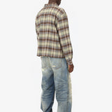 FLANNEL SHIRT GREEN, BLUE & BROWN