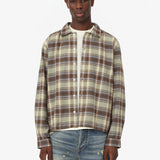 FLANNEL SHIRT GREEN, BLUE & BROWN