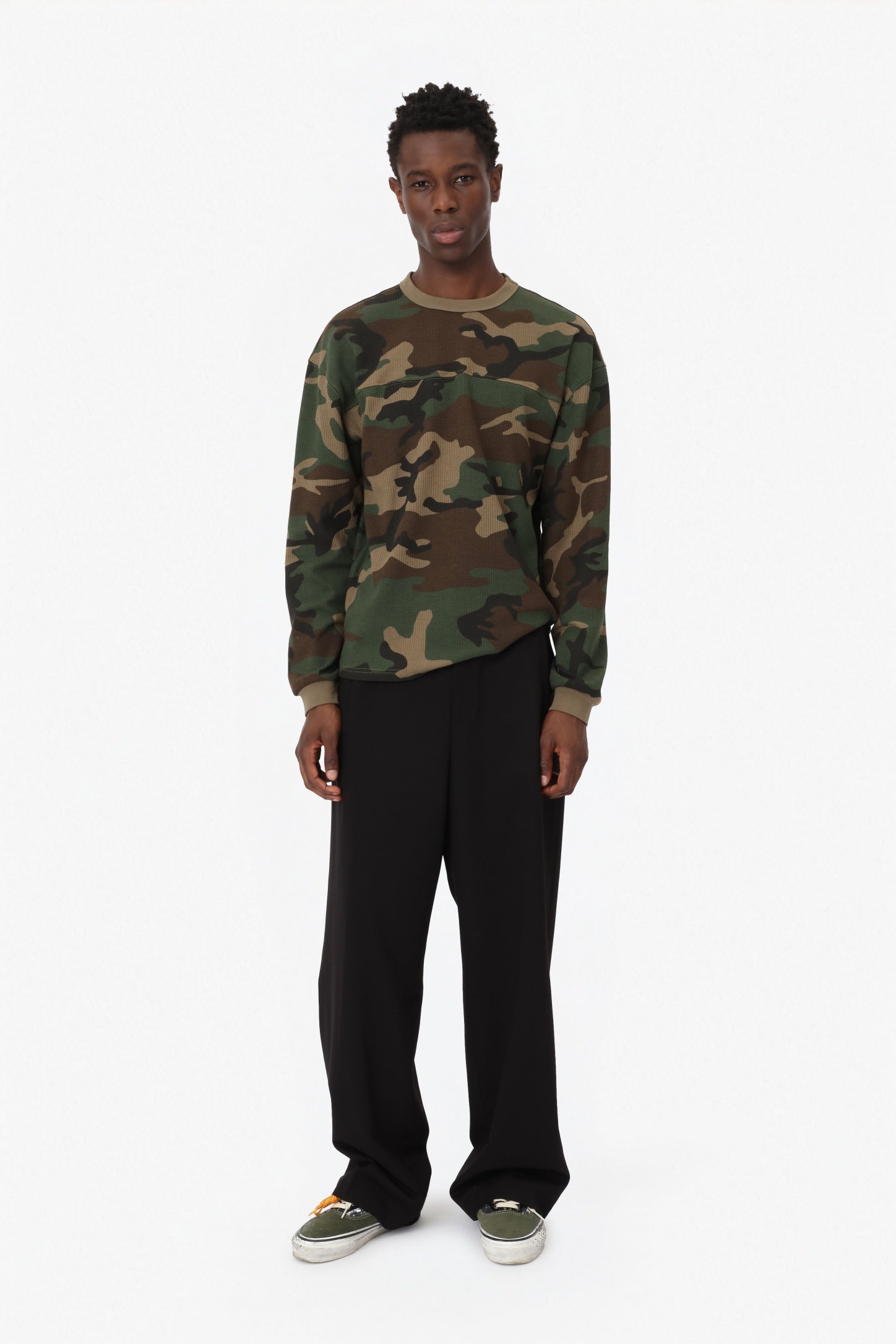 CAMO WAFFLE L/S – calm.