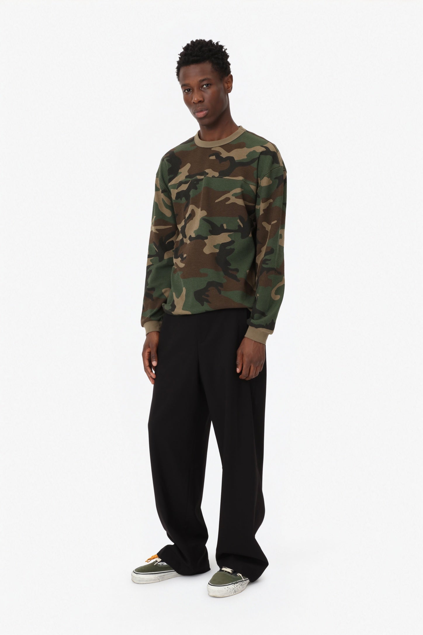 CAMO WAFFLE L/S – calm.