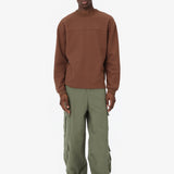 WAFFLE BROWN L/S