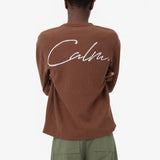 WAFFLE BROWN L/S