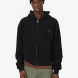 WAFFLE ZIP HOODIE