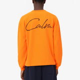 WAFFLE ORANGE L/S
