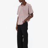 CLASSIC POLO PINK/BROWN STRIPE