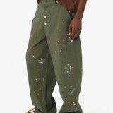 HERRINGBONE FATTIGUE PAINT SPLATTER