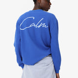 WAFFLE BLUE L/S