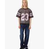 MESH FOOTBALL JERSEY BROWN