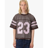 MESH FOOTBALL JERSEY BROWN
