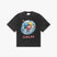 Vintage ashtray tee in stone washed cotton with 8 Ball Ashtray graphic