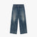 Baggy selvedge bin vintage jeans in premium selvedge denim with vintage wash and natural fading