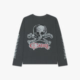 VINTAGE BEACH L/S SKULL