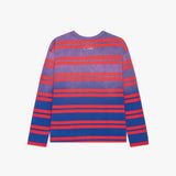BEACH L/S BLUE & RED