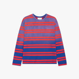 BEACH L/S BLUE & RED