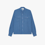HOLLYWOOD CHECKERED SHIRT BLUE