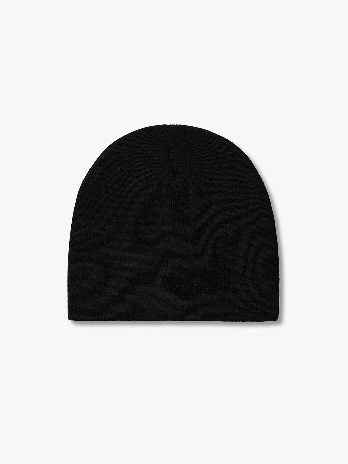 Acrylic baseball beanie seen from the back, 20.5 cm length