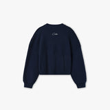REVERSE KNIT NAVY