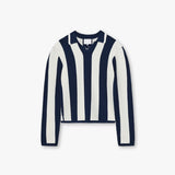 UPTOWN KNITTED POLO NAVY