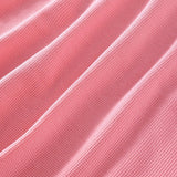 WAFFLE PINK L/S