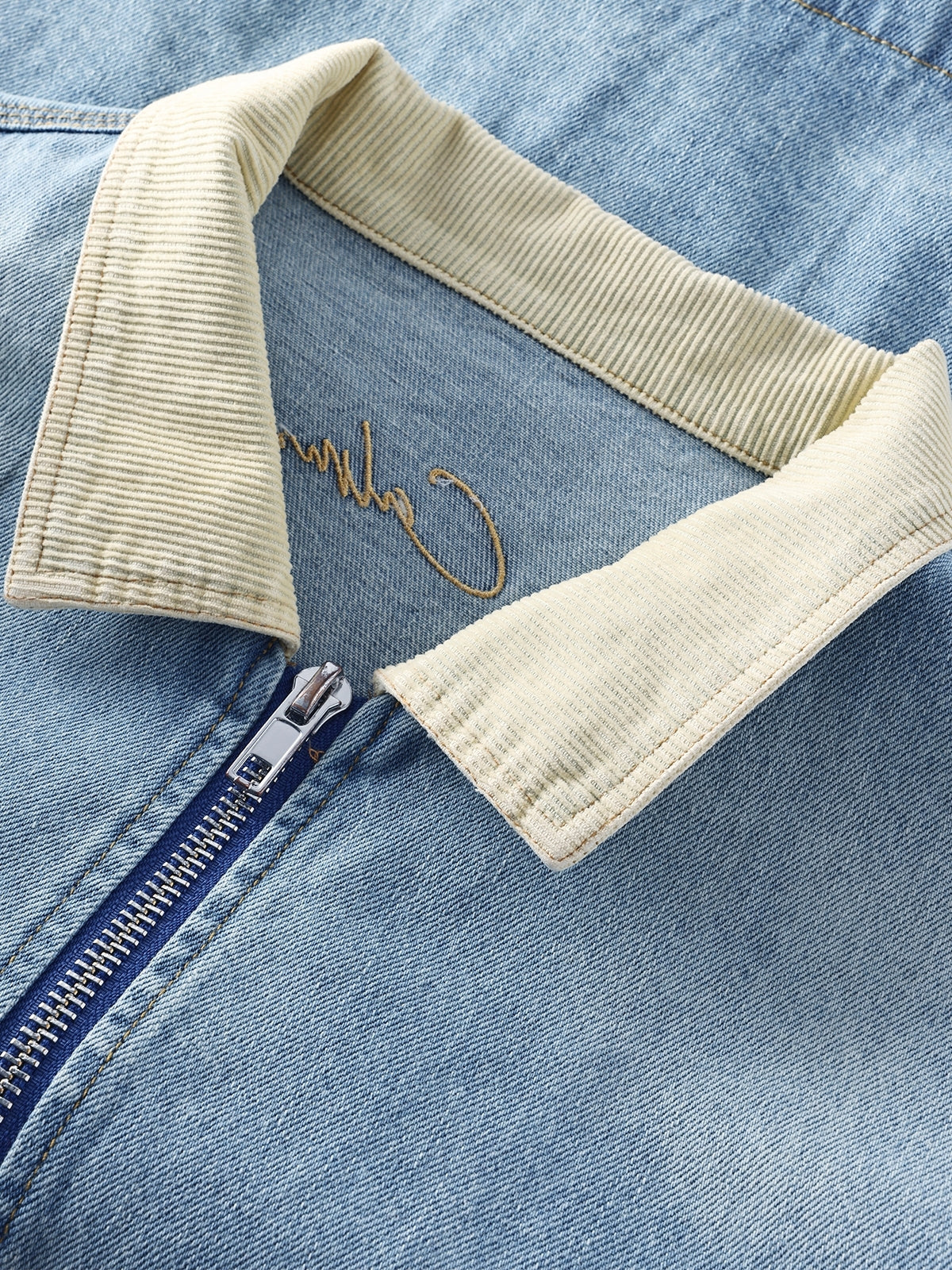 Arctic jacket vintage wash, detail view
