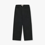 BAGGY BLACK RAW SELVEDGE JEANS