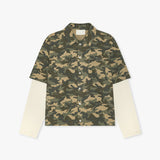 CAMO HYBRID SHIRT