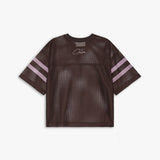 MESH JERSEY BROWN