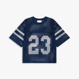 MESH FOOTBALL JERSEY BLUE