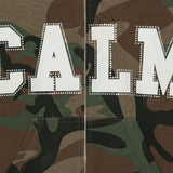 RHINESTONE CAMO HOODIE
