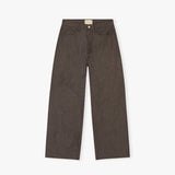 BAGGY SELVEDGE DARK BROWN