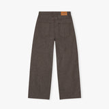 BAGGY SELVEDGE DARK BROWN