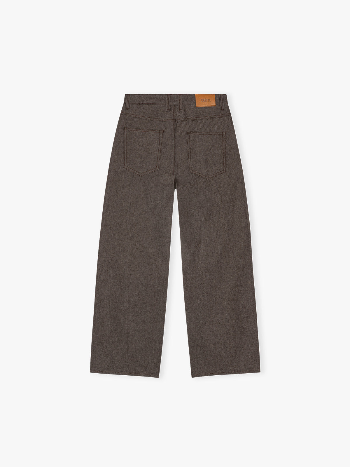Baggy selvedge dark brown, alternate product photo
