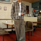 HERRINGBONE PAINT SPLATTER