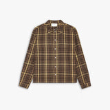 FLANNEL SHIRT BROWN & YELLOW