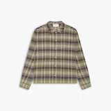 FLANNEL SHIRT GREEN, BLUE & BROWN
