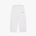 Grey gym sweatpants in 560gsm heavyweight jersey with elastic drawstring waistband, seen from the front