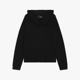 KNIT HOODIE BLACK