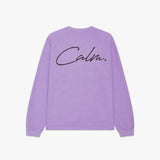 WAFFLE LAVENDER L/S