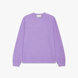 WAFFLE LAVENDER L/S