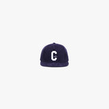 BASEBALL CAP NAVY CORDUROY