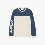 WAFFLE NAVY/CREAM