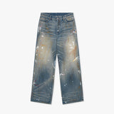 PAINT SPLATTER DENIM