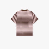CLASSIC POLO PINK/BROWN STRIPE